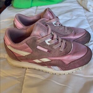 Reebok Kids' Classic Pink Athletic Sneakers